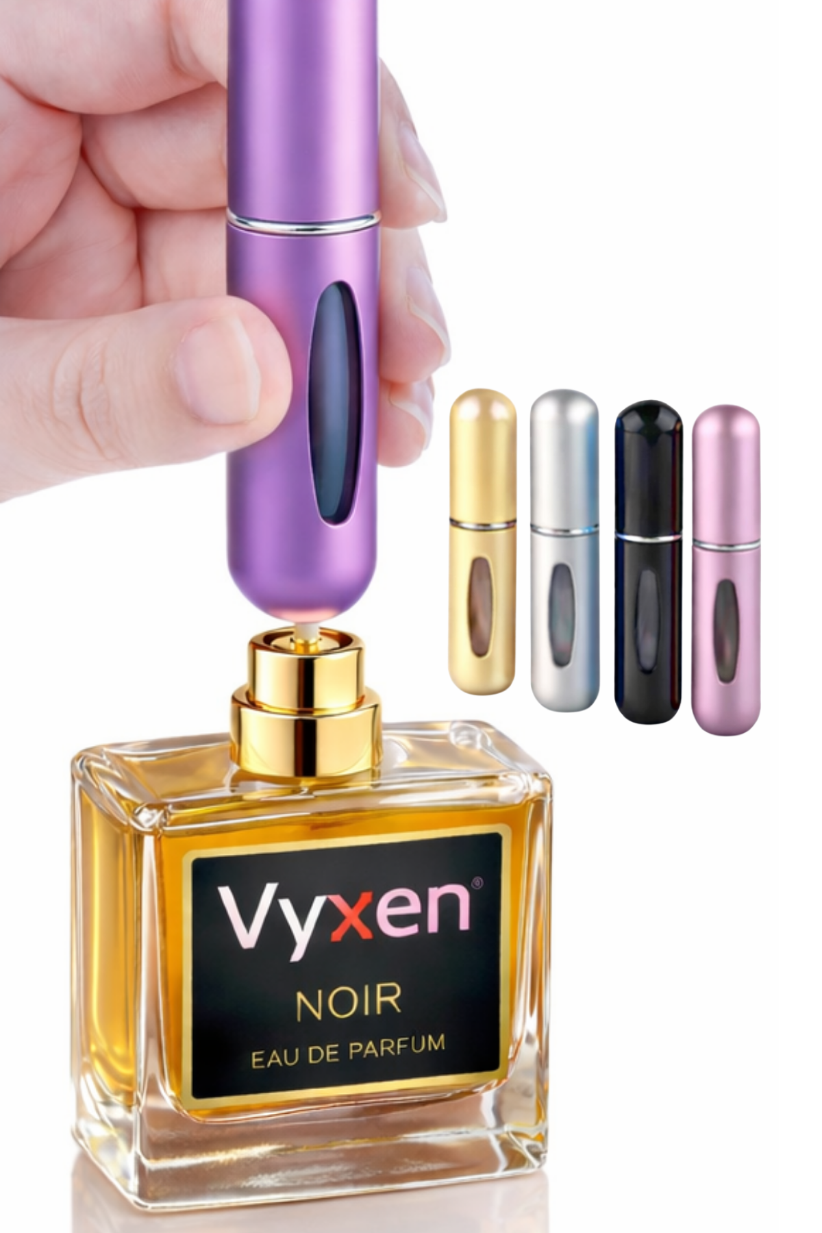 VYXEN - Doldurulabilir Mini Cep Parfüm Şişesi 5 ml.